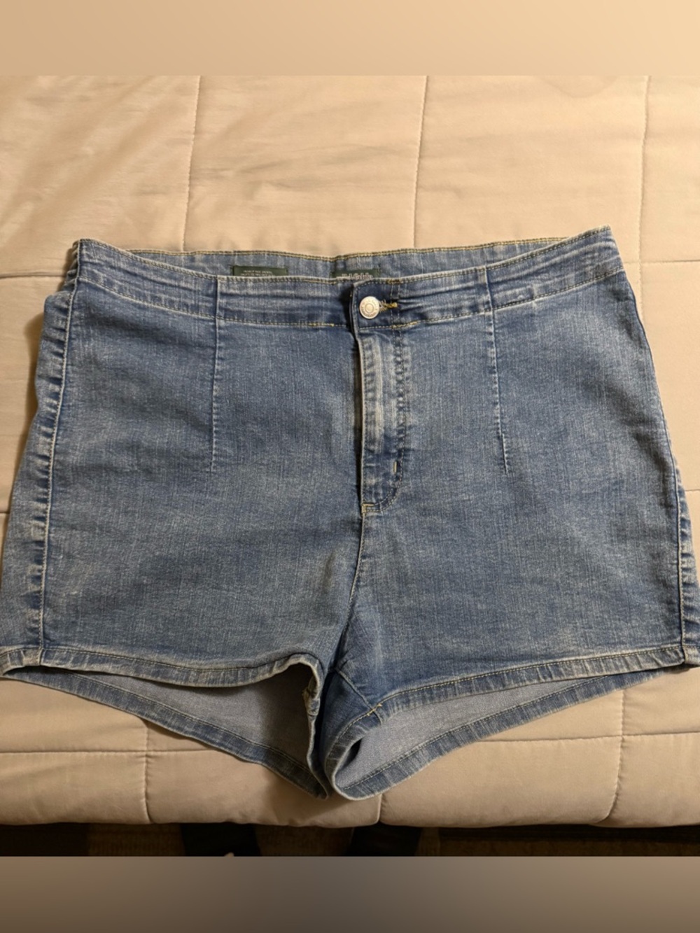 wild fable Light Blue High-Rise Denim Shorts